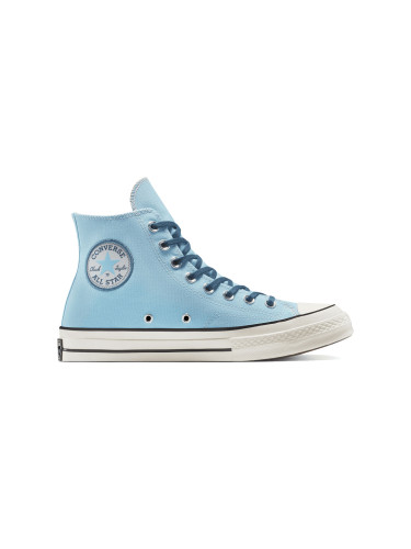 Converse Chuck 70 Houndstooth Lining Blue Unisex - Спортни обувки Converse - Син - A13289C-5 - Size: 5