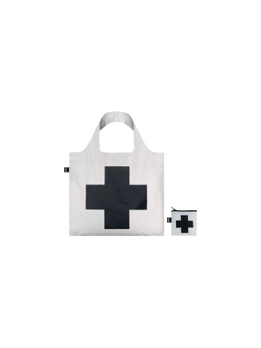 Loqi KAZIMIR MALEVICH Black Cross Bag Unisex - Раници и чанти LOQI - Бял - KM.CR-One-size - Size: One size