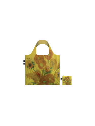 Loqi VINCENT VAN GOGH Sunflowers Bag Unisex - Раници и чанти LOQI - Жълт - VG.SF.R-One-size - Size: One size