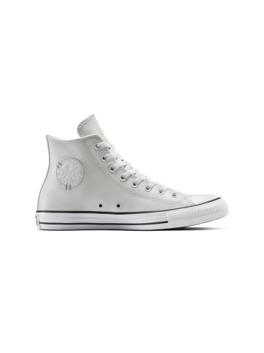 Converse Chuck Taylor All Star Leather Grey Unisex - Спортни обувки Converse - Сив - A13278C-4.5 - Size: 4.5