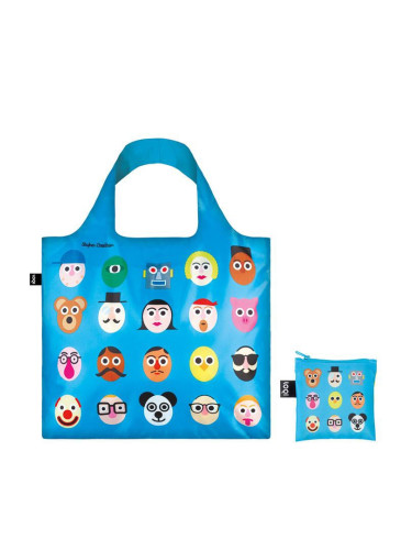 LOQI - STEPHEN CHEETHAM - Faces Unisex - Раници и чанти LOQI - Многоцветен - SC.FA-One-size - Size: One size