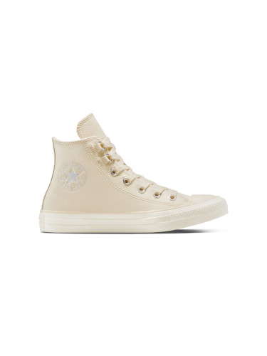 Converse Chuck Taylor All Star Leather Light Brown Unisex - Спортни обувки Converse - Светло кафяв - A13026C-5 - Size: 5