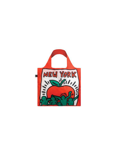 Loqi Bag Keith Haring New York Recycled Bag Unisex - Раници и чанти LOQI - Червен - KH.NY.R-One-size - Size: One size