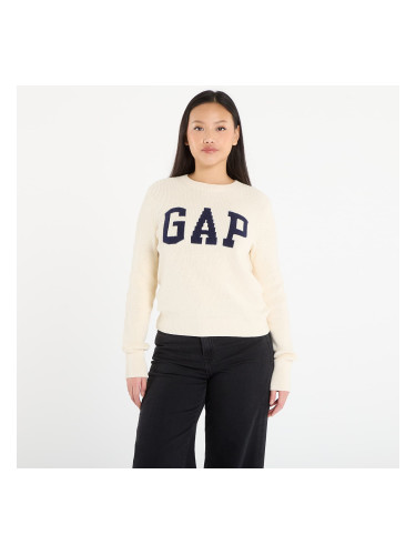 Пуловер GAP Logo Sweater Off White M
