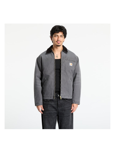 Яке Carhartt WIP OG Detroit Jacket UNISEX Graphite/ Black Stone Canvas S