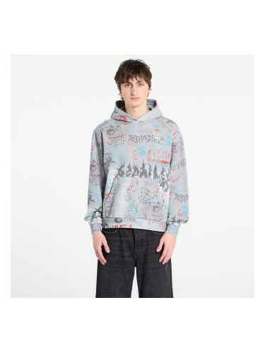 Суитшърт RIPNDIP Marker Hoodie Sage Grey Vintage Wash S