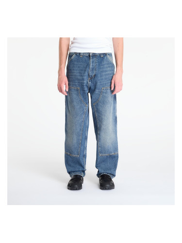 Панталони Carhartt WIP OG Double Knee Pant Blue Dark Used Wash S