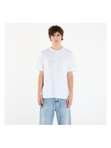 Тениска Calvin Klein Jeans Ss 20S Io Ck Graphic Tee White M