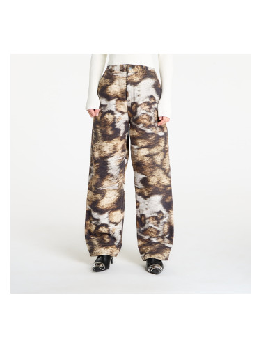 Панталони Carhartt WIP W' Brandon Single Knee Pant Wild Dog Print Stone Washed S