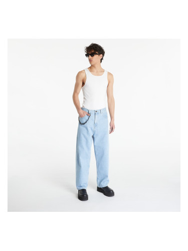 Дънки Carhartt WIP Brandon Pant Blue Heavy Stone Bleached XS