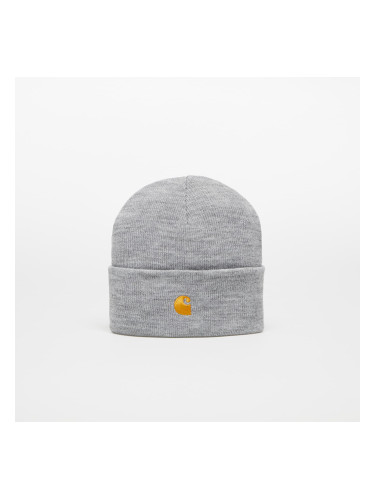 Шапка Carhartt WIP Chase Beanie Grey Heather/ Gold Universal