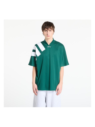 Фланелка adidas Adicolor Blocked Jersey Collegiate Green/ White L