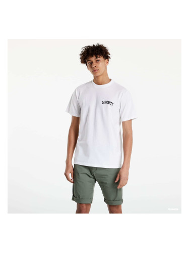 Тениска Carhartt WIP S/S University Script T-Shirt White/ Black XS