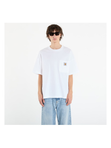 Тениска Carhartt WIP S/S Work Pocket T-Shirt UNISEX White XS