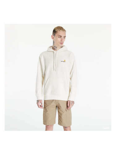 Суитшърт Carhartt WIP Hooded American Script Sweat UNISEX Natural XS