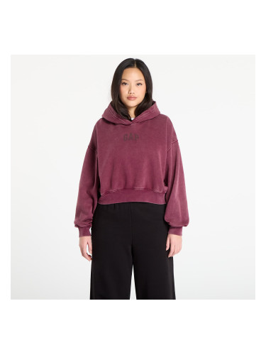 Суитшърт GAP Logo Pullover Hoodie Tuscan Red Wash L