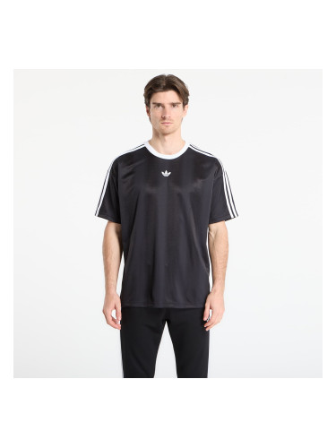 Тениска adidas Adicolor Jacquard Jersey Black XXL