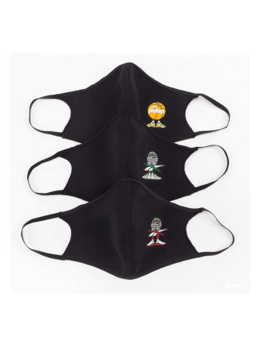 Reebok Icon Face Cover Large 3-Pack Black Universal