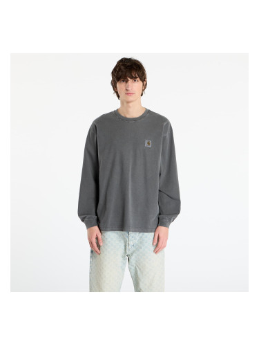 Тениска Carhartt WIP L/S Vista T-Shirt UNISEX Black Garment Dyed S