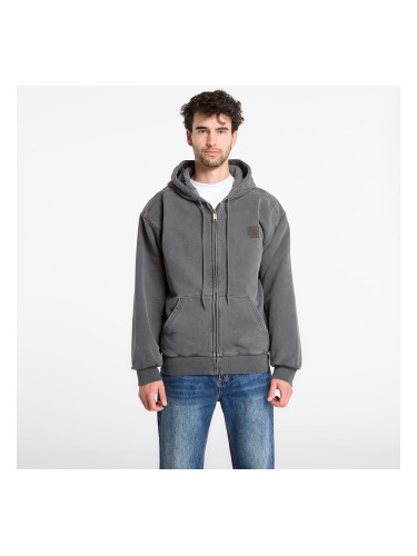 Суитшърт Carhartt WIP Hooded Vista Jacket Black Garment Dyed XS