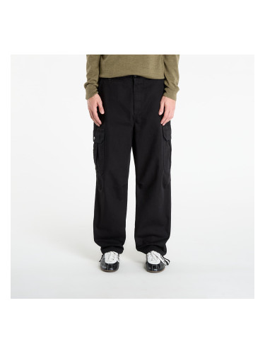 Дънки Carhartt WIP Stanton Cargo Pant Black Stone Washed XS