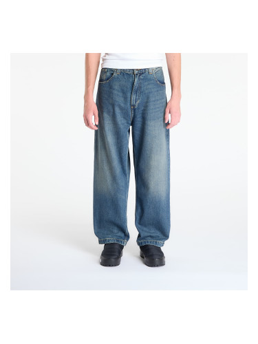 Панталони Carhartt WIP Brandon Pant Blue Worn Used Wash M