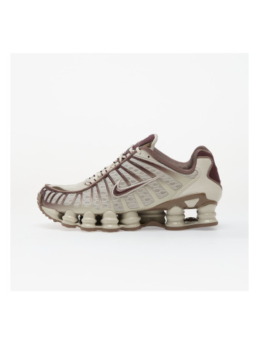 Сникърси Nike W Shox Tl Light Bone/ Burgundy Crush-Mink Brown EUR 36