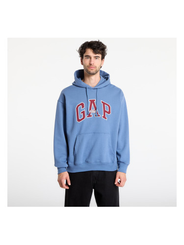 Суитшърт GAP Oversized Heavyweight Sweatshirt Cornflower L
