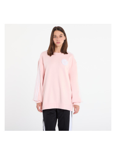 Пуловер adidas Lace Branding Crew Sweatshirt Sandy Pink L