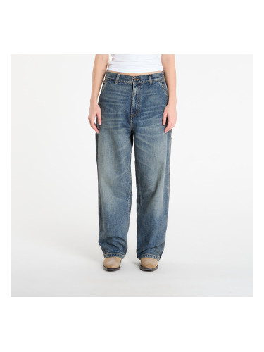 Дънки Carhartt WIP W' Brandon Single Knee Pant Blue Worn Used Wash XS