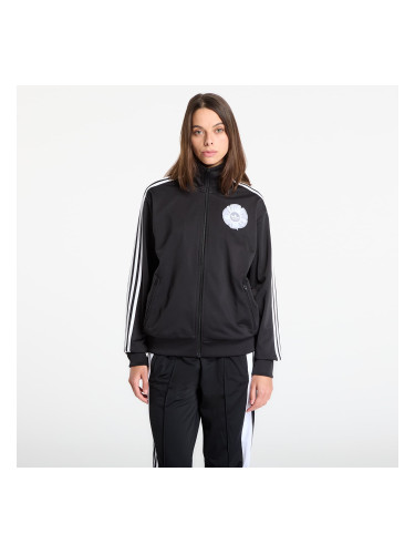 Суитшърт adidas Lace Branding Fb Tt Tracksuit Top Black L