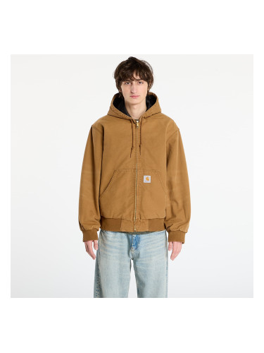 Яке Carhartt WIP OG Active Jacket Hamilton UNISEX Brown Stone Canvas M