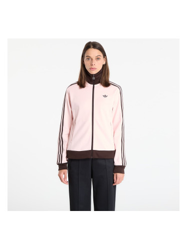 Суитшърт adidas Classic Track Top Sandy Pink/ Aurora Coffee L