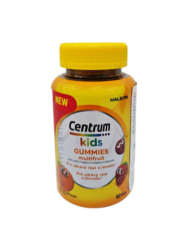 ЦЕНТРУМ МУЛТИФРУТ КИДС желирани таблетки * 60