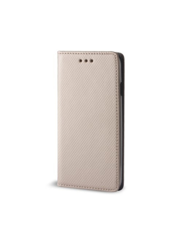 Калъф тефтер флип bSmart Magnet Book страничен, За Xiaomi 15T, Златист