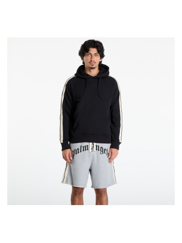 Суитшърт Palm Angels Curved Logo Track Hoody Black/ Off White L