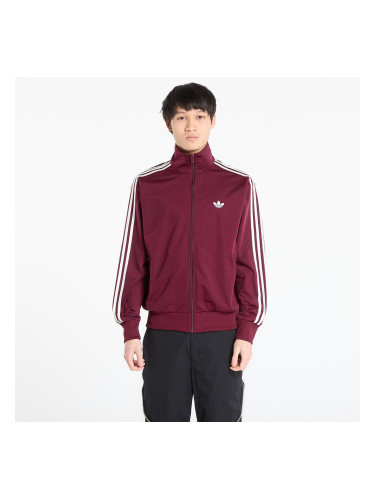 Суитшърт adidas Firebird Track Top Maroon/ Off White XL