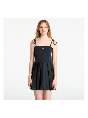 Облекло adidas Ribbon Pleated Mini Dress Black 10
