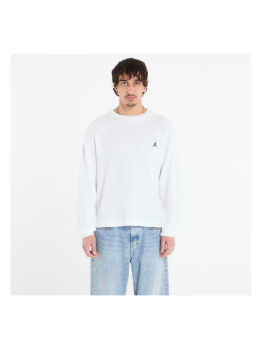 Тениска Jordan Flight Mountainside Men's Long-Sleeve Waffle Shirt White/ Black XL