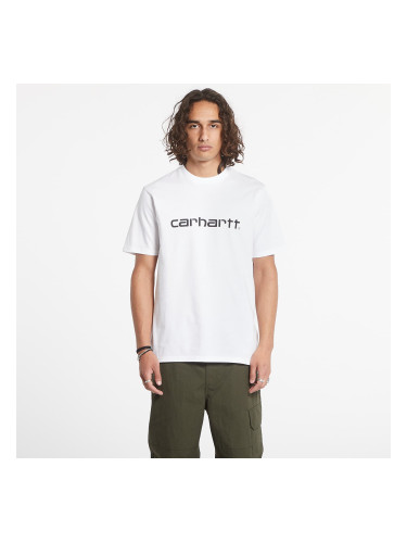 Тениска Carhartt WIP S/S Script T-Shirt White/ Black S
