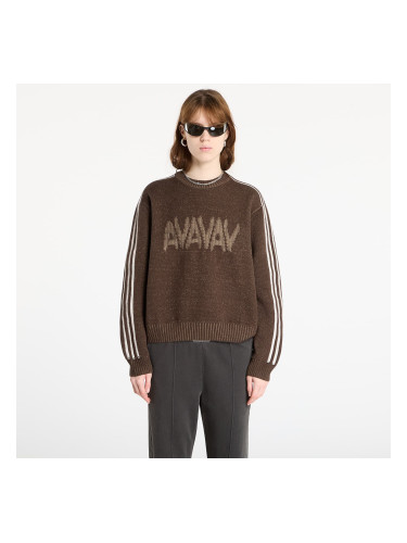 Пуловер adidas By Avavav Knit Sweater Umber/ Blanch Brown S