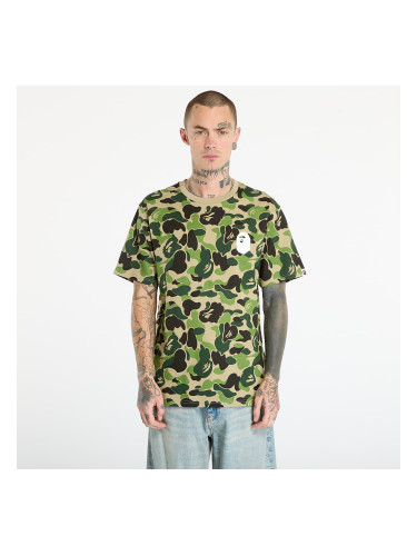 Тениска A BATHING APE Abc Camo Asnka Tee UNISEX Green L