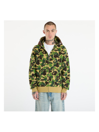 Суитшърт A BATHING APE Abc Camo 2Nd Ape Full Zip Hoodie UNISEX Green XL