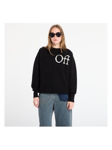 Пуловер Off-White Bookish Shared Knit Crewneck Black/ White XS