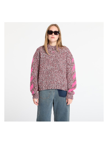 Пуловер Off-White Mouline Arrow Knit Crewneck Red Dahlia M