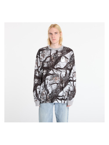 Тениска A BATHING APE Tree Edge Camo Relaxed Fit Ls Tee UNISEX White M