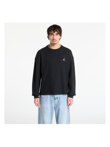 Тениска Jordan Flight Mountainside Men's Long-Sleeve Waffle Shirt Black/ White L