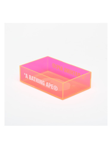 A BATHING APE Bape Stacking Acrylic Case Pink Universal