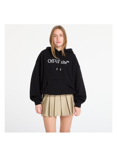 Суитшърт Off-White Big Logo Bookkish Over Hoodie Black/ White S