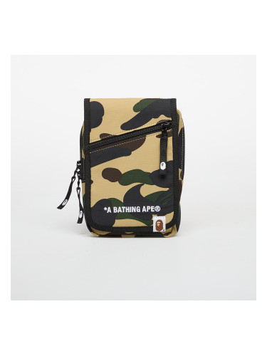 A BATHING APE 1St Camo Phone Bag Yellow Universal